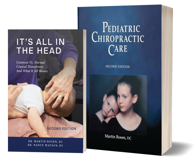 Book Bundle of It's All In The Head and Pediatric Chiropractic Care
